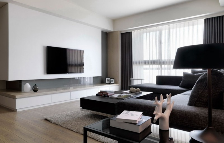 傲城天翠园：4.8万现代风格115㎡三居