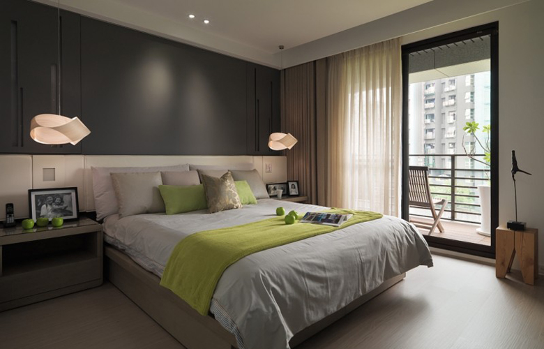 润泽公馆:4.6万精装现代风格113㎡三居