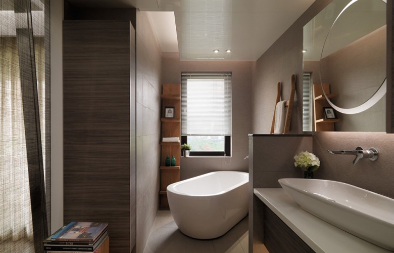 润泽公馆:4.6万精装现代风格113㎡三居