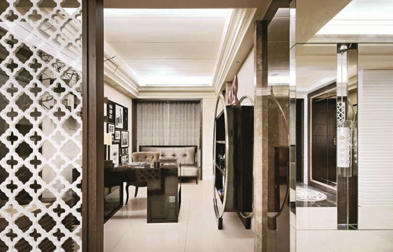 金融世家华苑：12.9万新古典128㎡奢华三居