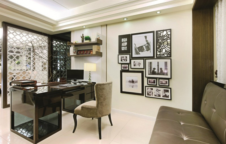 金融世家华苑：12.9万新古典128㎡奢华三居